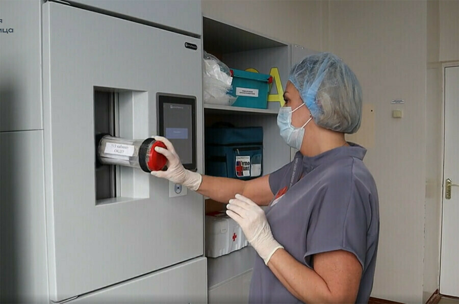 В Амурской областной больнице дали разъяснения о работе пневмопочты