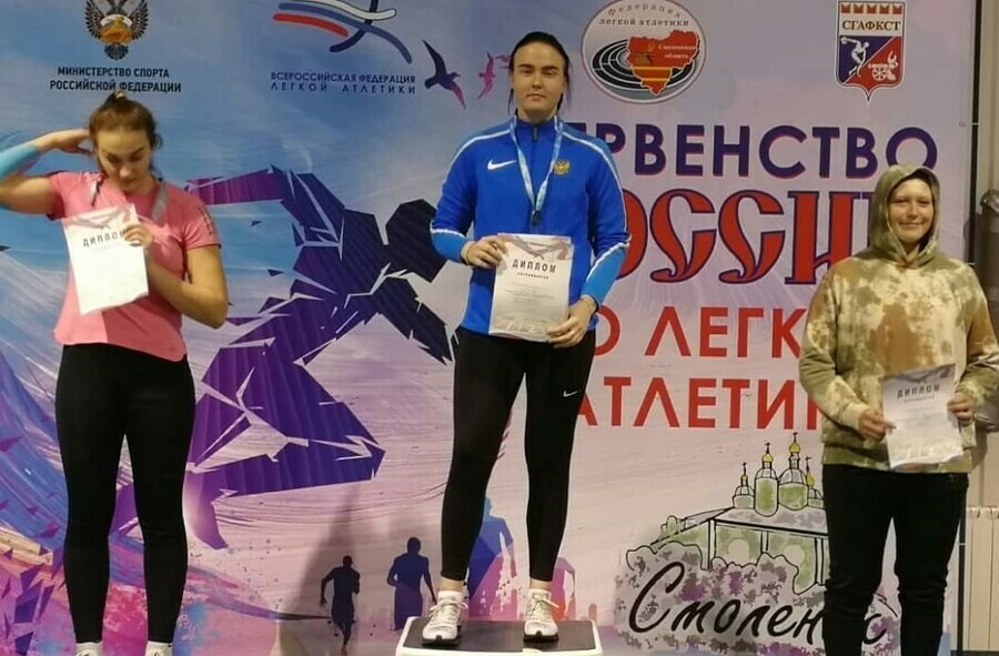 Амурчанка взяла золото в первенстве России по легкой атлетике