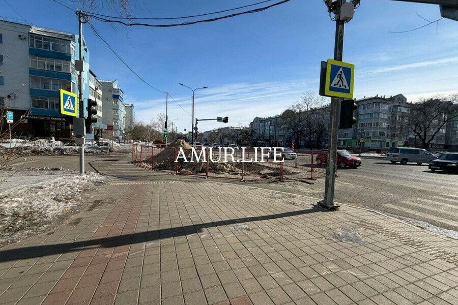 Придется подождать власти Благовещенска рассказали когда на недавнем перекопе в центре появится асфальт 