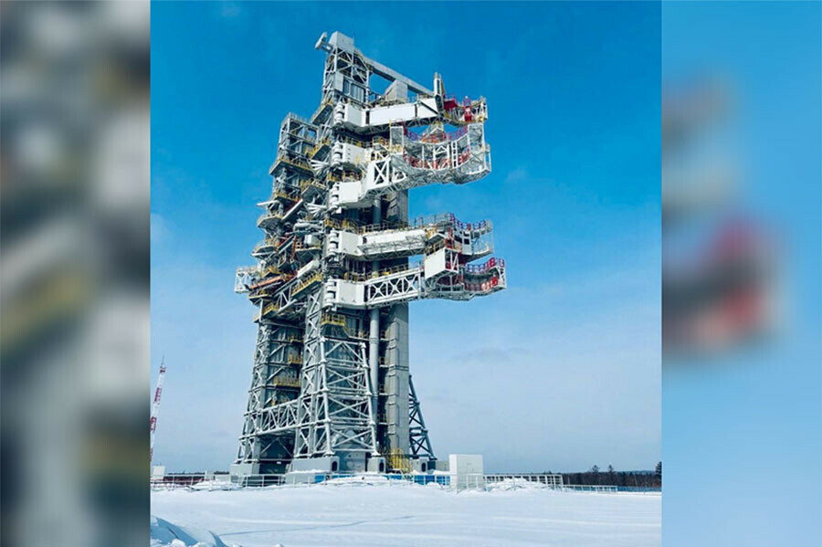 Высокий гость приезжал на космодром Восточный сопоставить картинку с реальностью