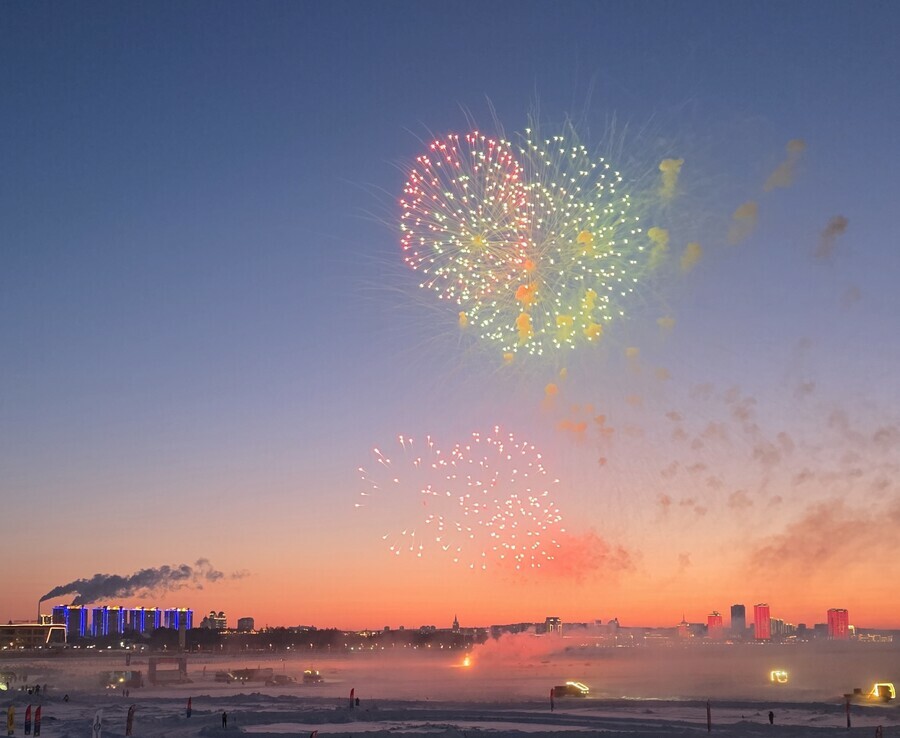 Вечером в Хэйхэ прогремит яркий салют