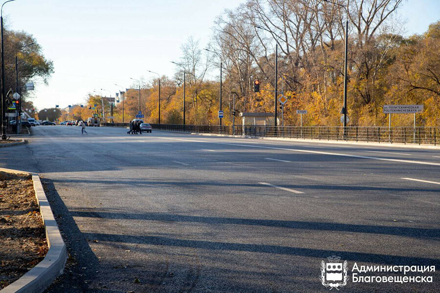 В Благовещенске продолжат устанавливать комплексы фотовидеофиксации светофоры и ремонтировать дороги