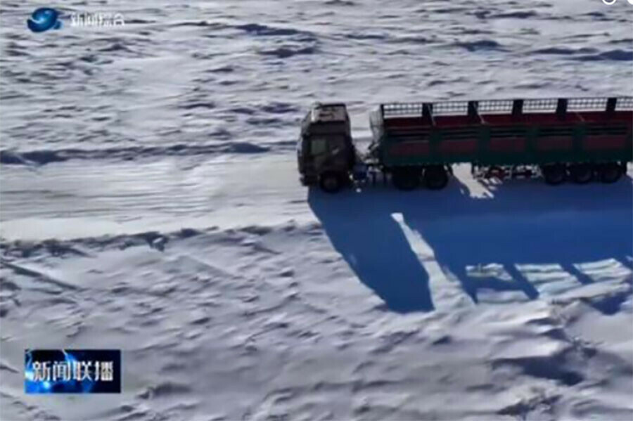 Соя и продукты ледовая дорога из Приамурья в Китай работает на полную мощность