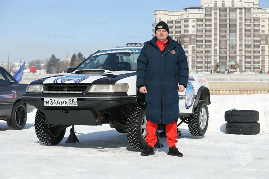 Братский экипаж пожарных из Благовещенска поднялся на пьедестал почета на фестивале ЗимФестАмур