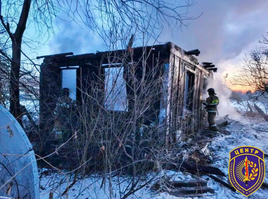 В Тамбовском округе на месте пожара найдено тело мужчины