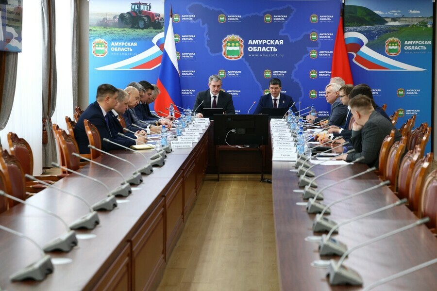 В правительстве Приамурья обсудили рост грузопотока по железным дорогам региона