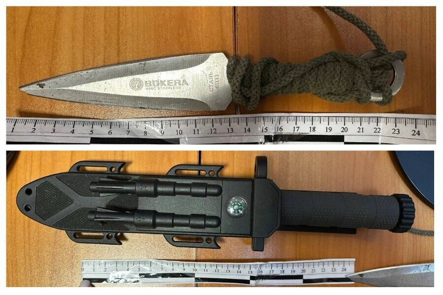 Холодное оружие забрали у пассажира на жд вокзале Благовещенска