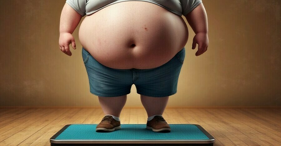 Мужчина похудел на 136 килограммов увидев ролик в интернете