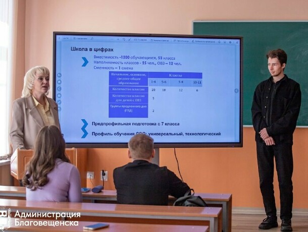 В Благовещенске собирают сильных педагогов для новой школы Названо имя будущего директора