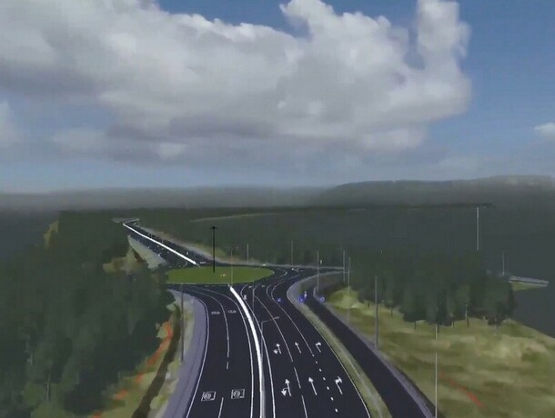 Власти показали как расширят аэропортовскую трассу в Благовещенске и как будут выглядеть кольцевые развязки видео 