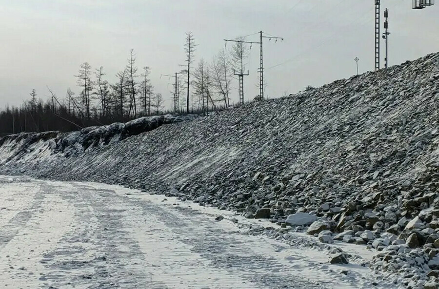 Берег реки вдоль БАМа в Амурской области укрепят бермами высотой с 5этажный дом