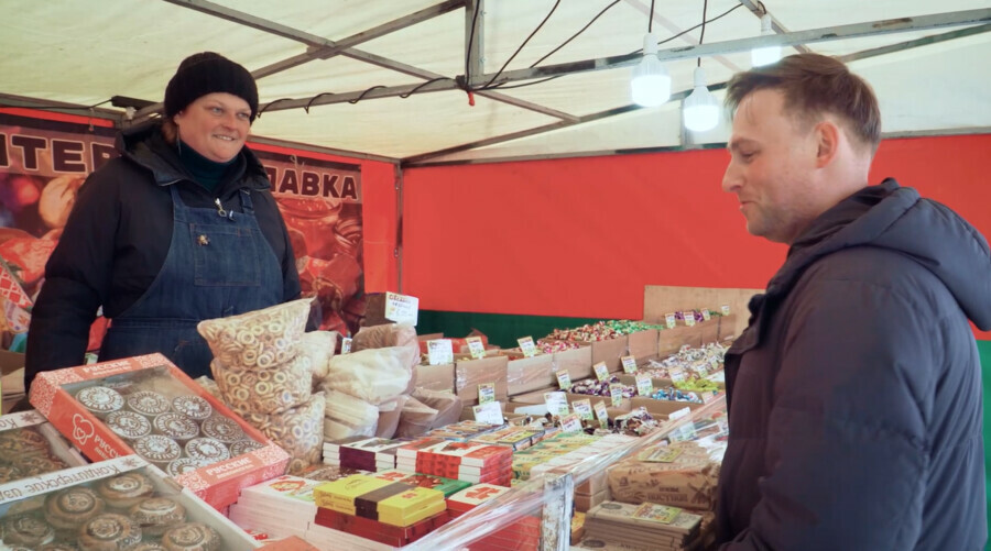 Российскобелорусская ярмарка что нового и интересного привезли в Благовещенск видео
