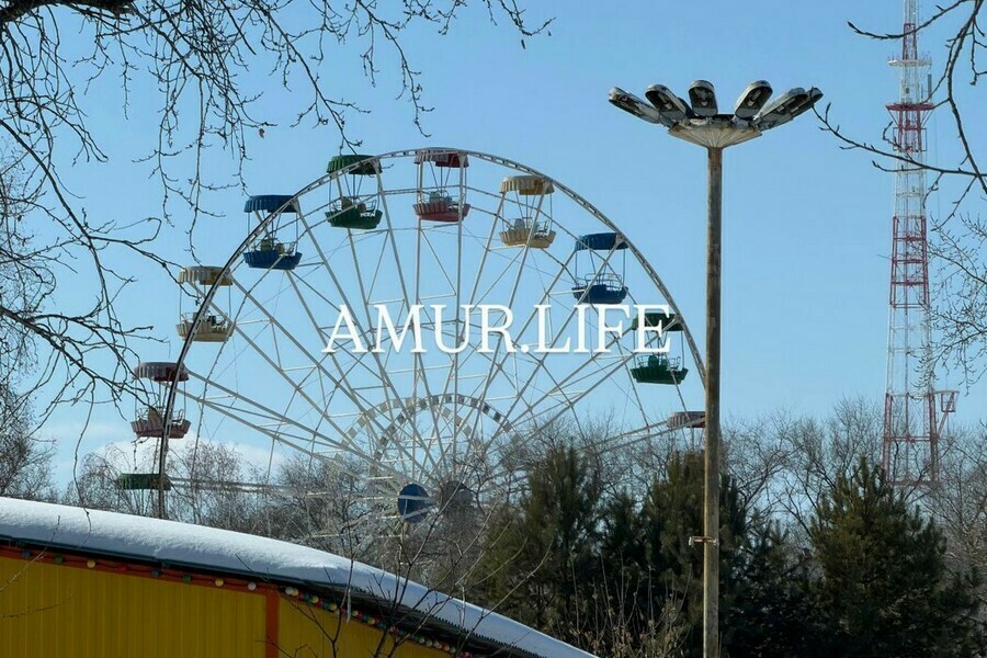 Колесо обозрения для горпарка Благовещенска изготавливается в Китае Аттракцион станет самым высоким на Дальнем Востоке