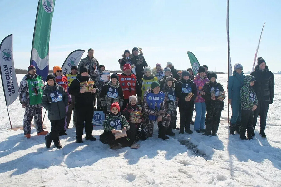 Килограмм и 500 граммов в Приамурье определили лучших рыболовов фото