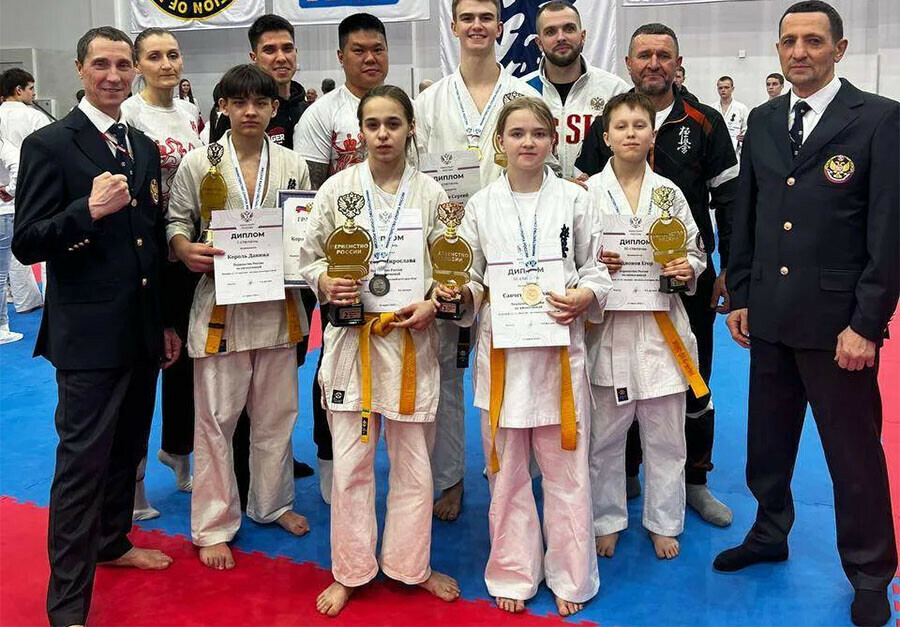 Ульяна Савченко из амурской Ивановки поднялась на пьедестал почета первенства России по карате