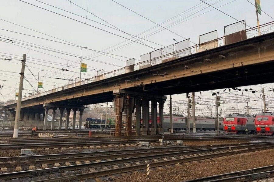 На путепроводе в Приамурье введут ограничение по движению авто 