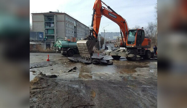 В Благовещенске перекрыли дорогу чтобы устранить проблему на Ленина  Нагорной карта