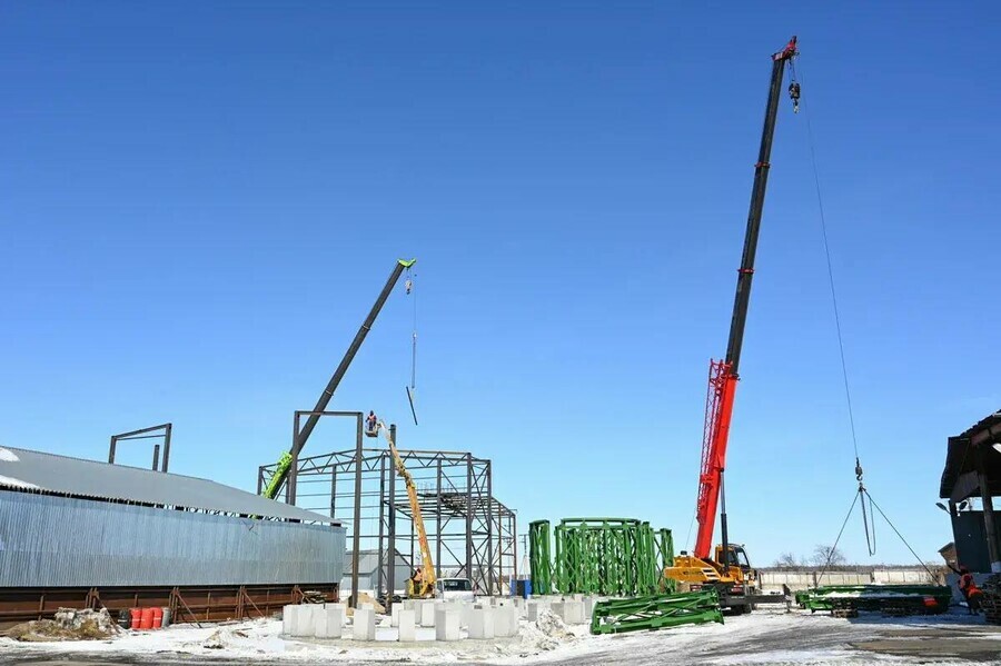 Важнейший центр который выведет сельское хозяйство на новый уровень строят в Амурской области фото видео  