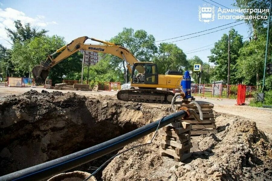 В Благовещенске перекрывают для ремонта востребованную магистраль Автобусы меняют маршруты движения 