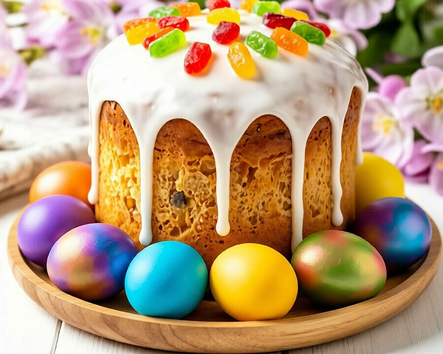 РИА Новости яйца и продукты для приготовления куличей к Пасхе подешевели