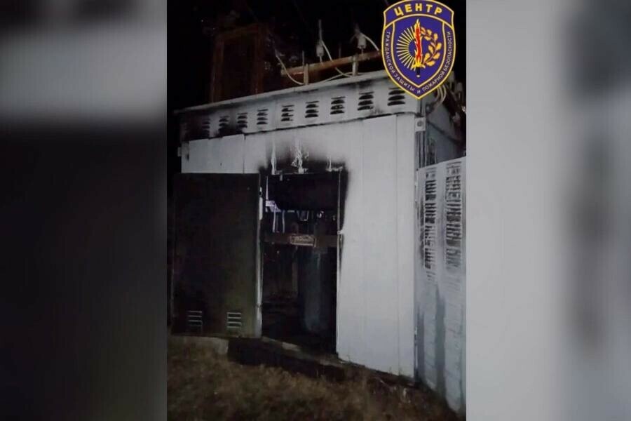 Трансформаторная подстанция вспыхнула в Благовещенском округе фото 