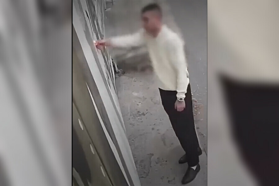 Ночное геройство мужчины в Белогорске попало на видео 