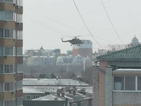 В небе над Благовещенском заметили несколько военных вертолетов В ДВОКУ прилетел замминистра обороны фото видео