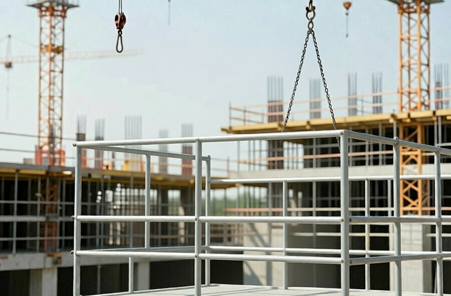 В селе Амурской области с высоты сорвалась люлька с самодельным креплением Погибли двое рабочих 