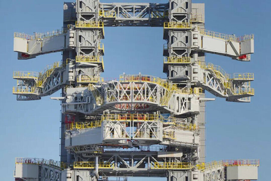 Только что построенный стартовый стол на космодроме Восточный обладает исключительной особенностью