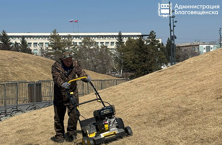 На холмах Трибуны Холл спецтехникой начали прокалывать грунт видео