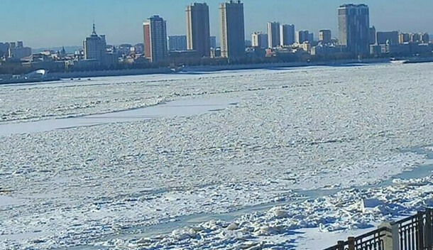 В Амурской области начался ледоход