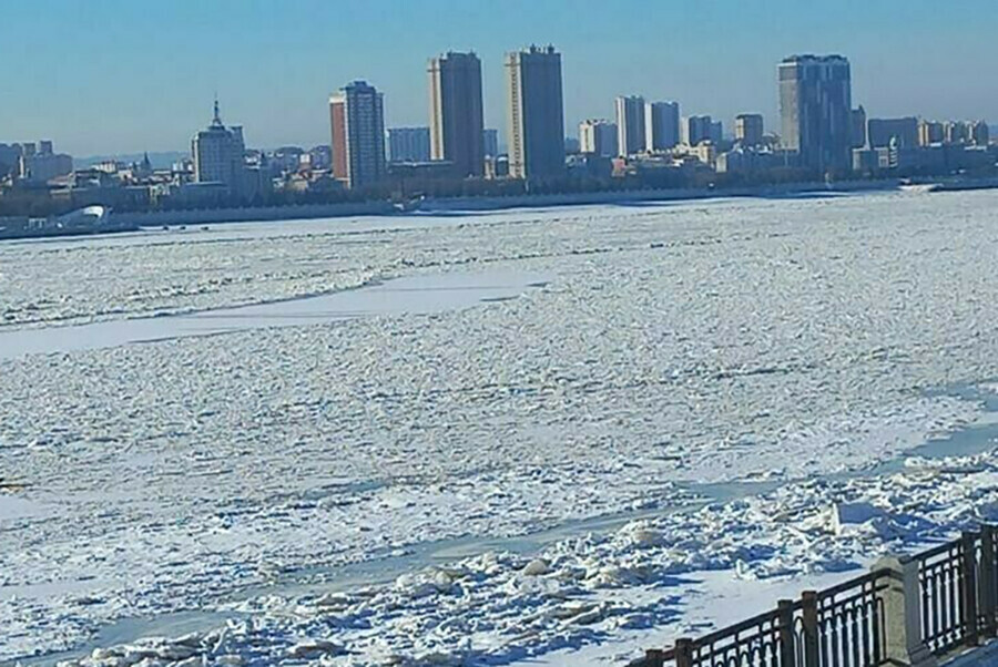 В Амурской области начался ледоход