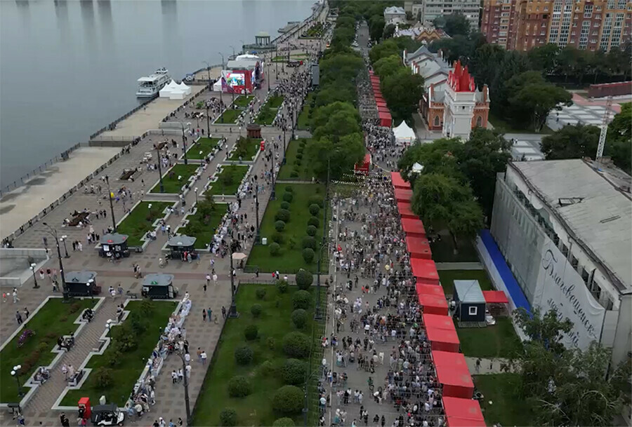 Когда гурманов ждут на Берегах вкуса в Благовещенске видео