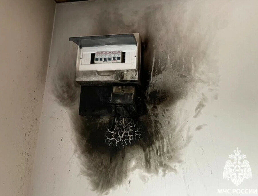 В Приамурье в жилом доме изза электросчетчика вспыхнул пожар