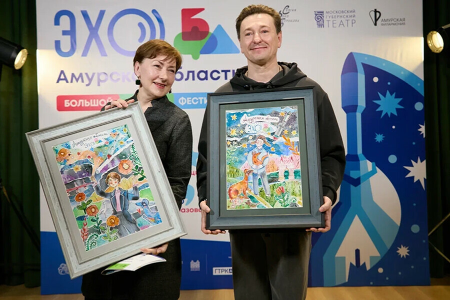 В Амурской области услышали эхо Большого детского фестиваля и увидели Маленького принца  Сергея Безрукова