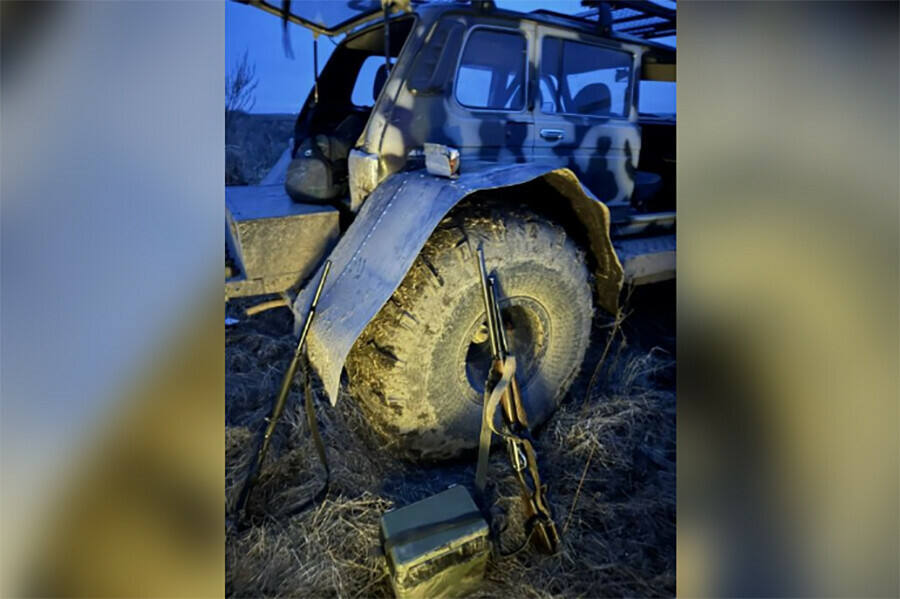 Браконьерам в Амурской области вездеходы не помогли