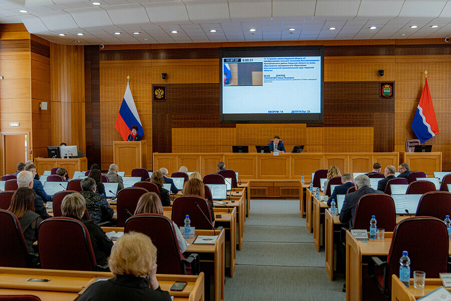 В Амурской области еще один район стал округом 