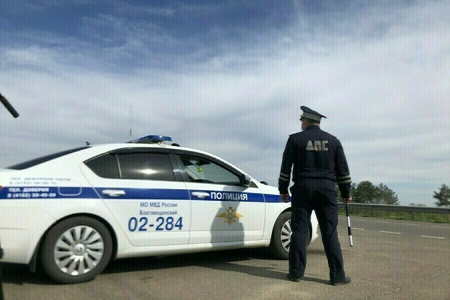 Тройное ДТП произошло в Благовещенске 