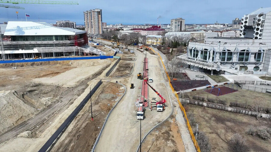 Когда завершат ремонт улицы Краснофлотской и что там появится после масштабной реконструкции