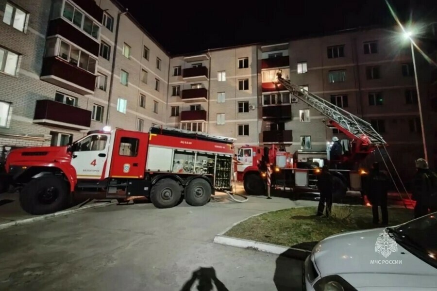 Из пожара амурчан спасали с помощью автолестницы Есть пострадавший фото видео 