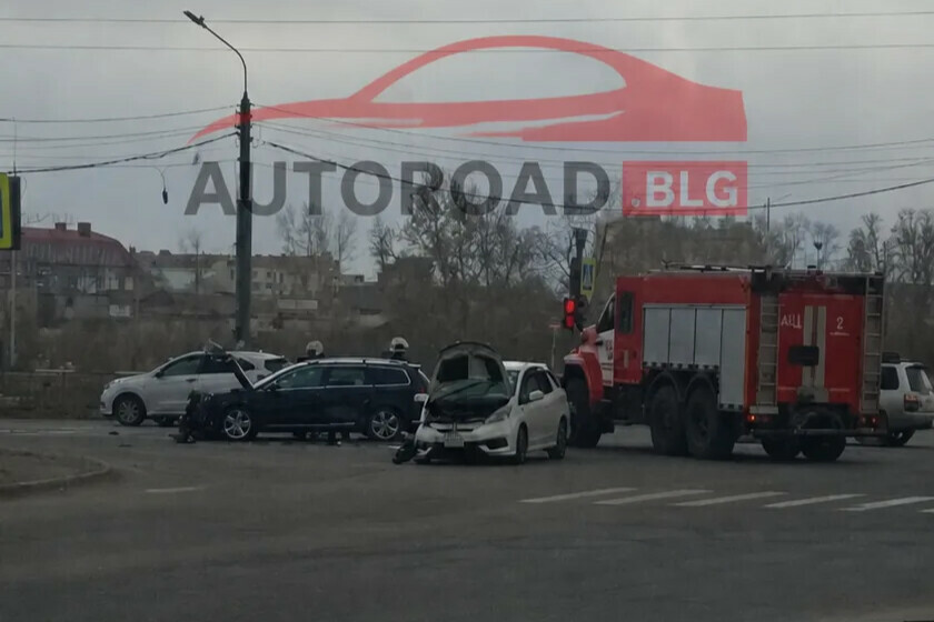 Жесткое ДТП произошло в микрорайоне Благовещенска