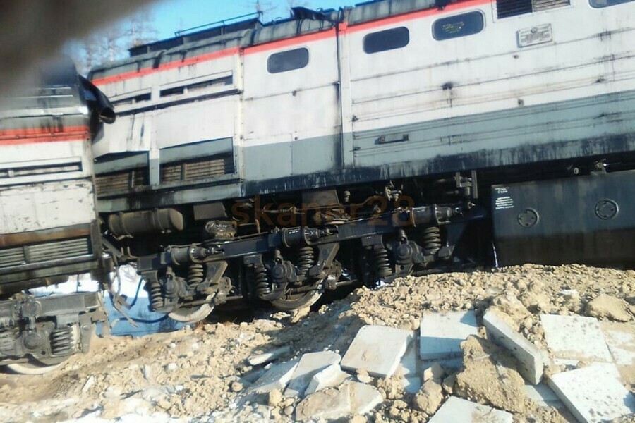 В Тынде возбудили уголовное дело по факту схода локомотива 