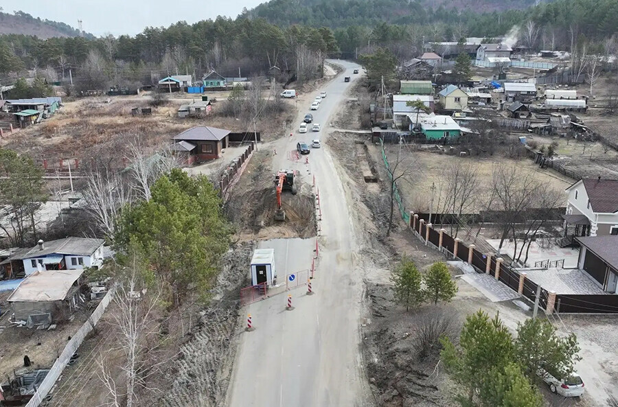 В селе на пути к Свободному на центральной улице снимут асфальт