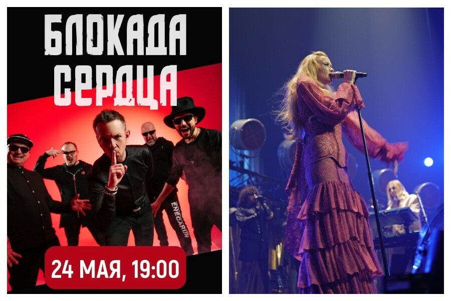 Когда и во сколько на выходных в Благовещенске выступят группы Моя Мишель и Блокада сердца