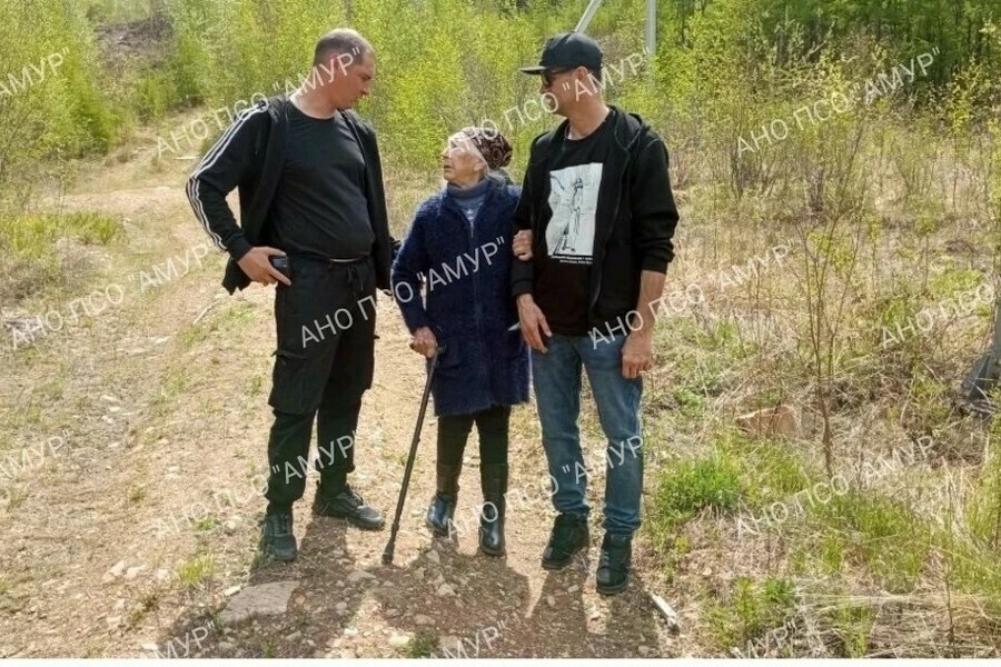 Найдена 85летняя пенсионерка которая под утро пропала в Тынде