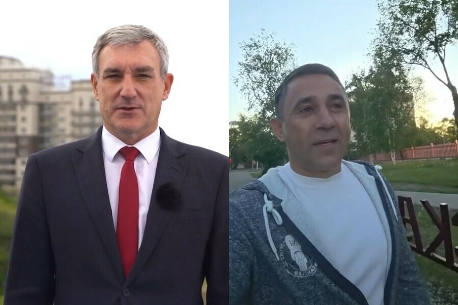 Первые лица области из необычных мест поздравили благовещенцев видео