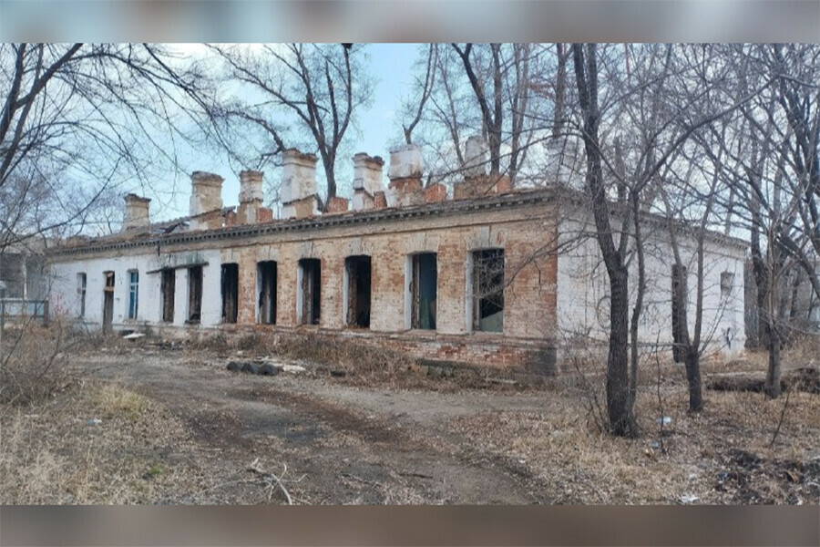В Благовещенске внимание специалистов привлекло здание где когдато был жилой дом военного ведомства 