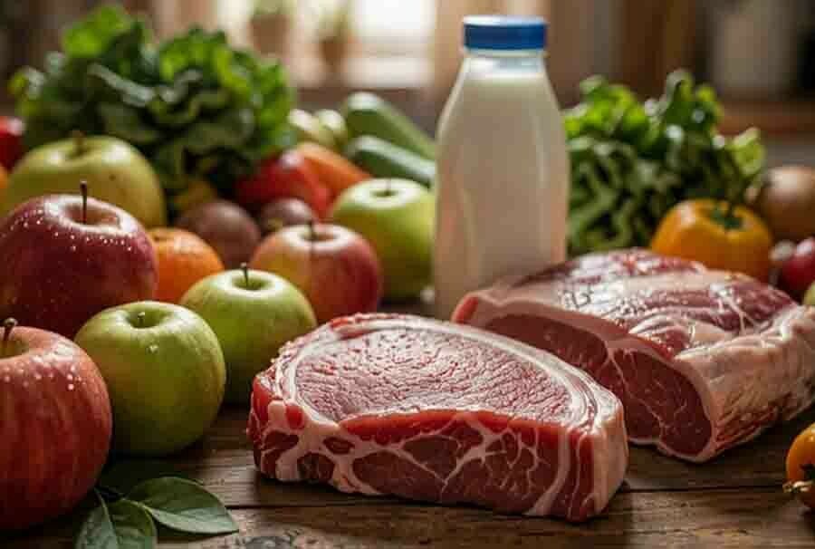 Амурстат в рационе семей Амурской области не хватало фруктов овощей мяса и молока