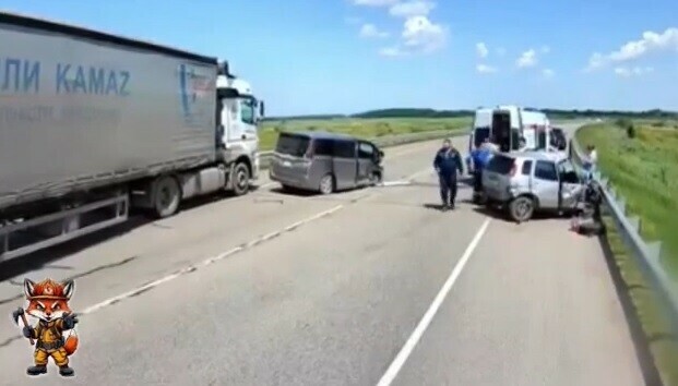 Жесткое ДТП произошло под Благовещенском Пожарные опубликовали видео 