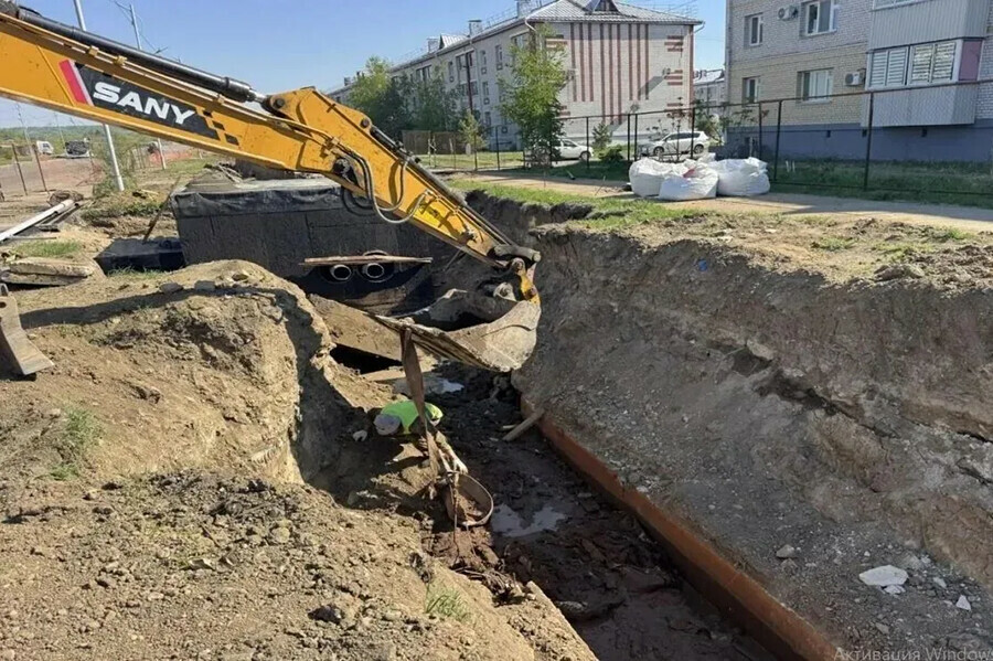 В Благовещенске продолжается модернизация сетей в отдаленном квартале